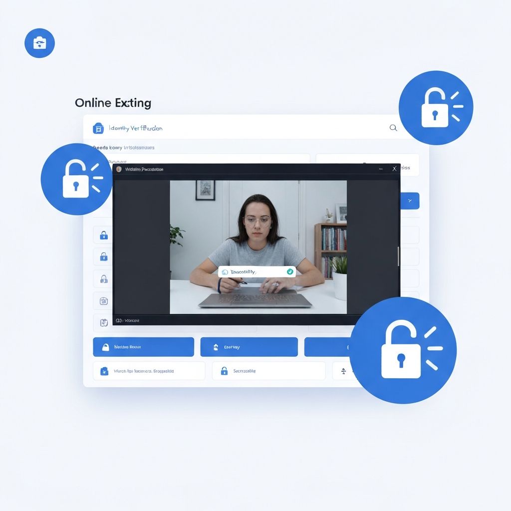 SmartExam security features including proctoring and authentication